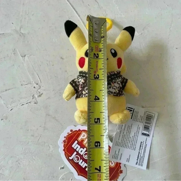 Pokemon Pikachu Plush Keychain 5 Inch Berkemeja Batik Xatu Ship From USA - Picture 6 of 10
